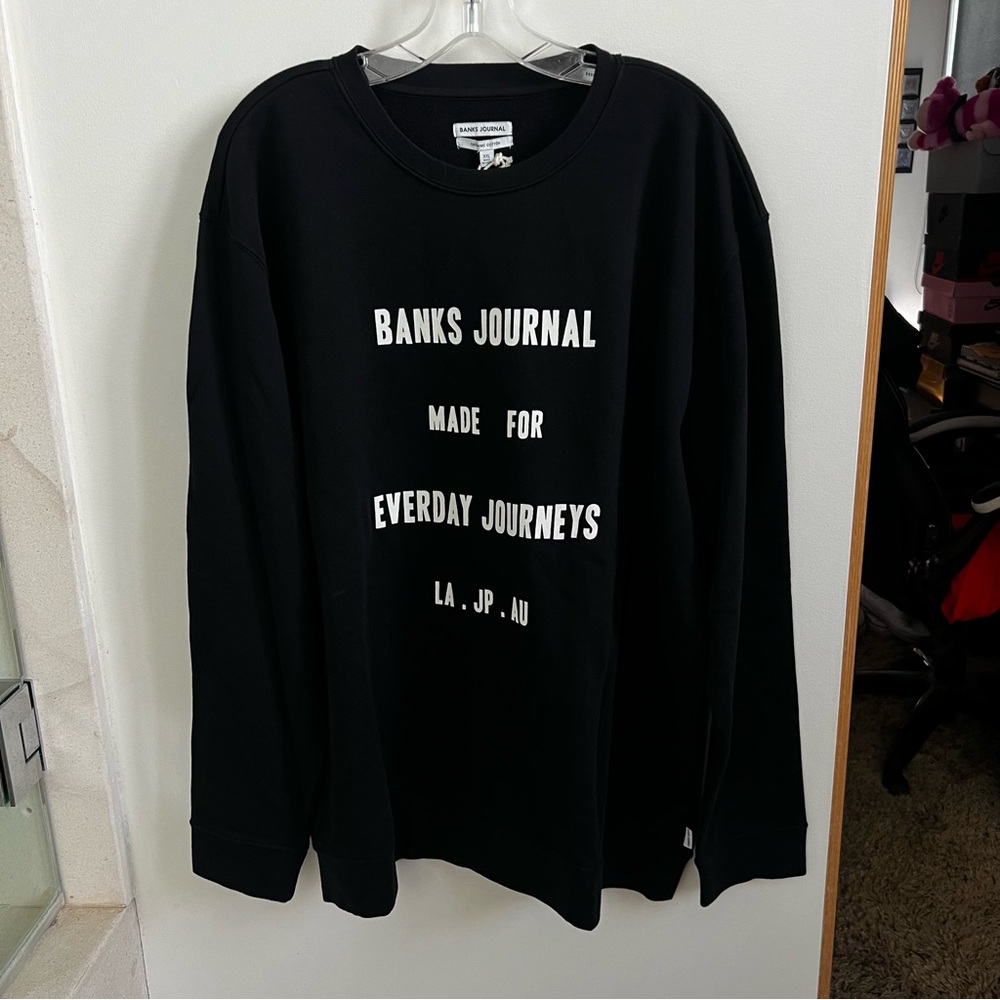 Brand new banks journal crew neck men’s XXL fits XL